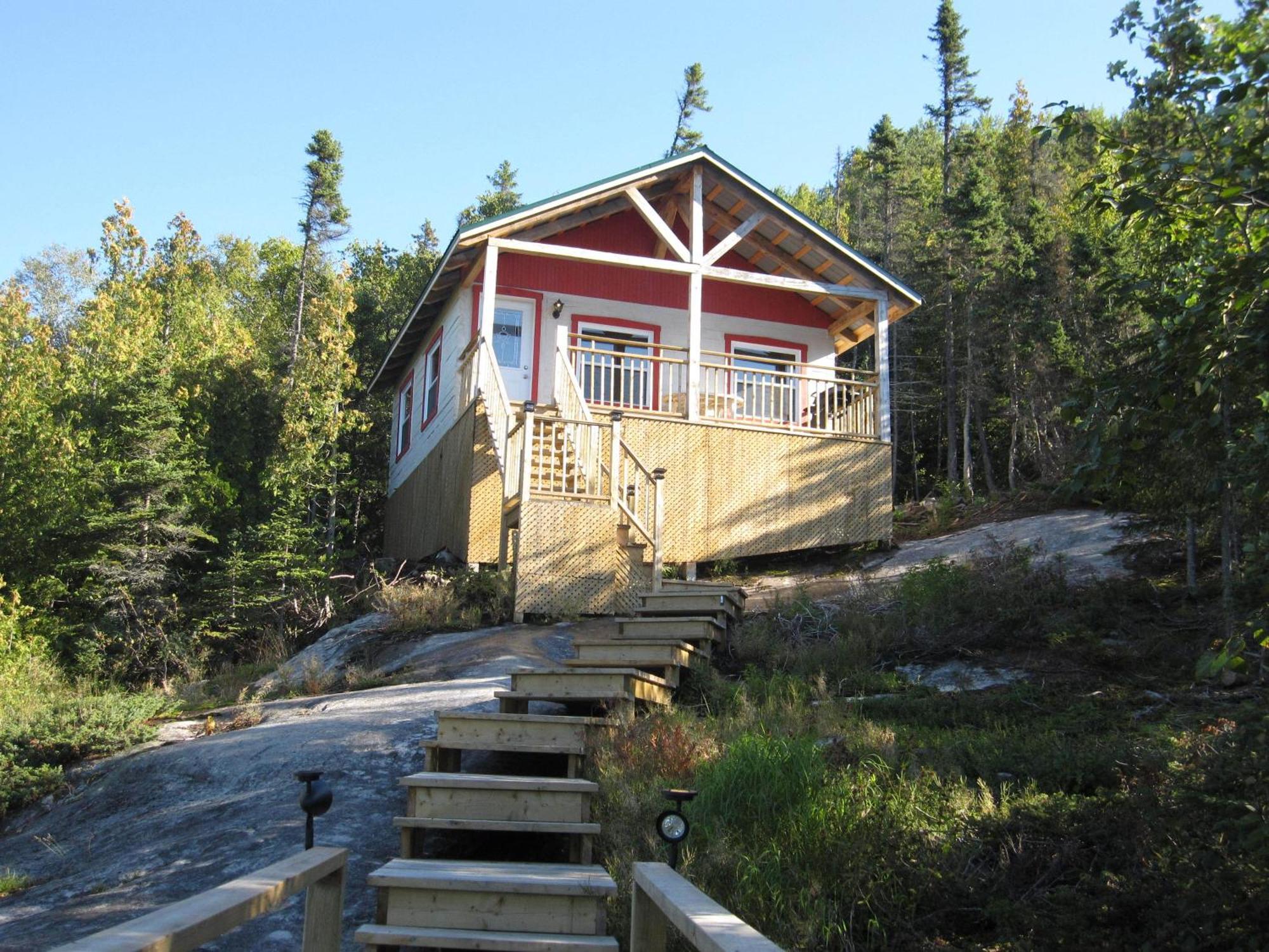 Chalet De La Montagne Villa Tadoussac Exterior photo